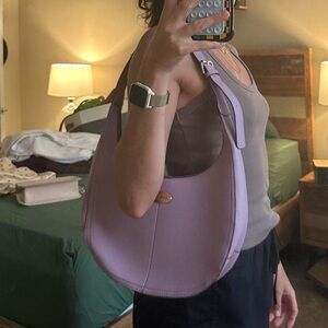 Nanette Lepore Lavender Hobo Bag
